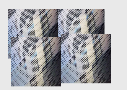 1100 Aluminum Decorative Perforated Sheet