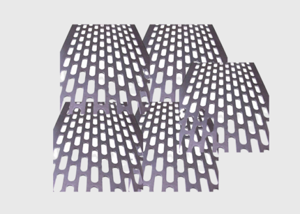 304 Stainless Steel Slotted Perforated Sheet