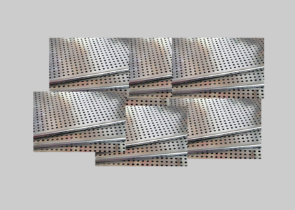321 Stainless Steel Custom Perforated Sheet