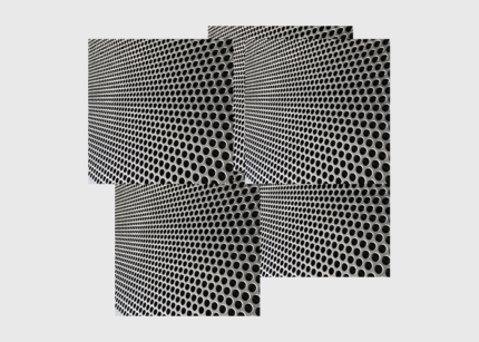 5052 Aluminum Alloy Decorative Perforated Sheet