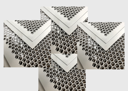 904L Stainless Steel Hexagonal Perforated Sheet