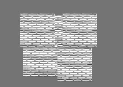 Duplex (2205) Slotted Perforated Sheet