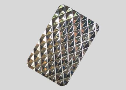 304 SS 3D Cubes Embossed Plates, Sheets & Coils