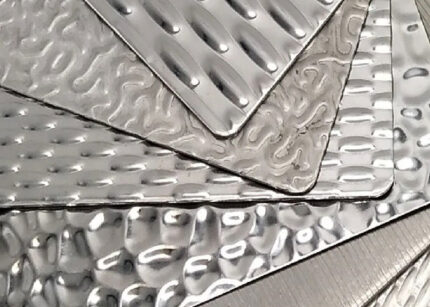 304 SS T Pattern Embossed Plates, Sheets & Coils